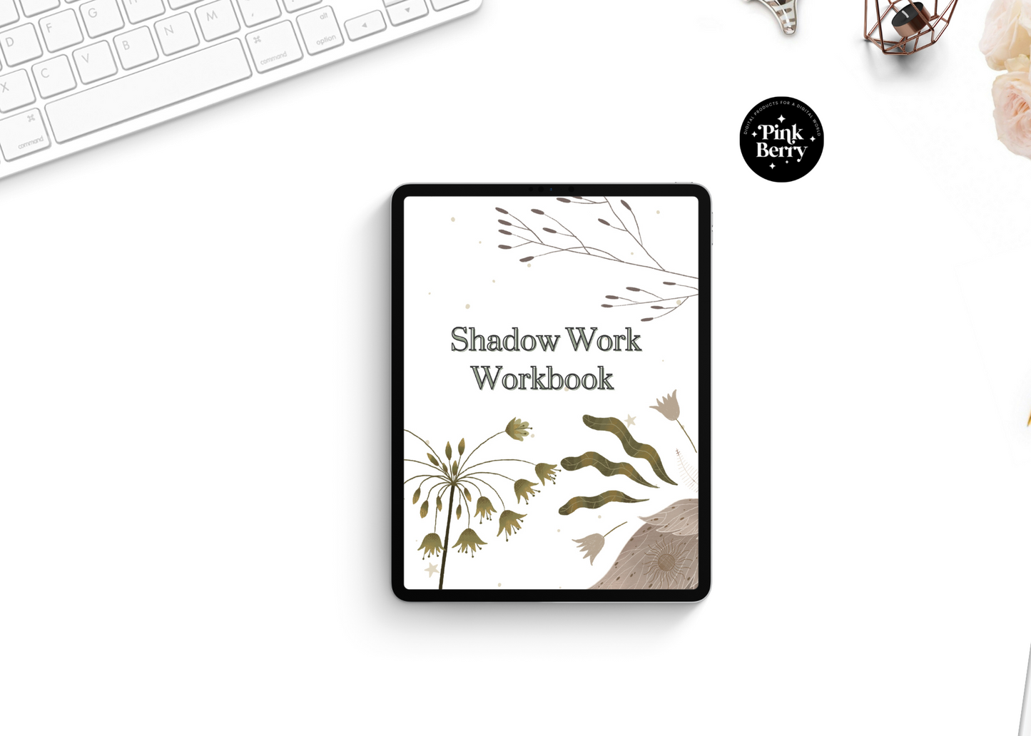 Digital Shadow Work Workbook- Light Mode | Mental Health Journal | Journaling Prompts | Personal Development | Trauma Healing Workbook