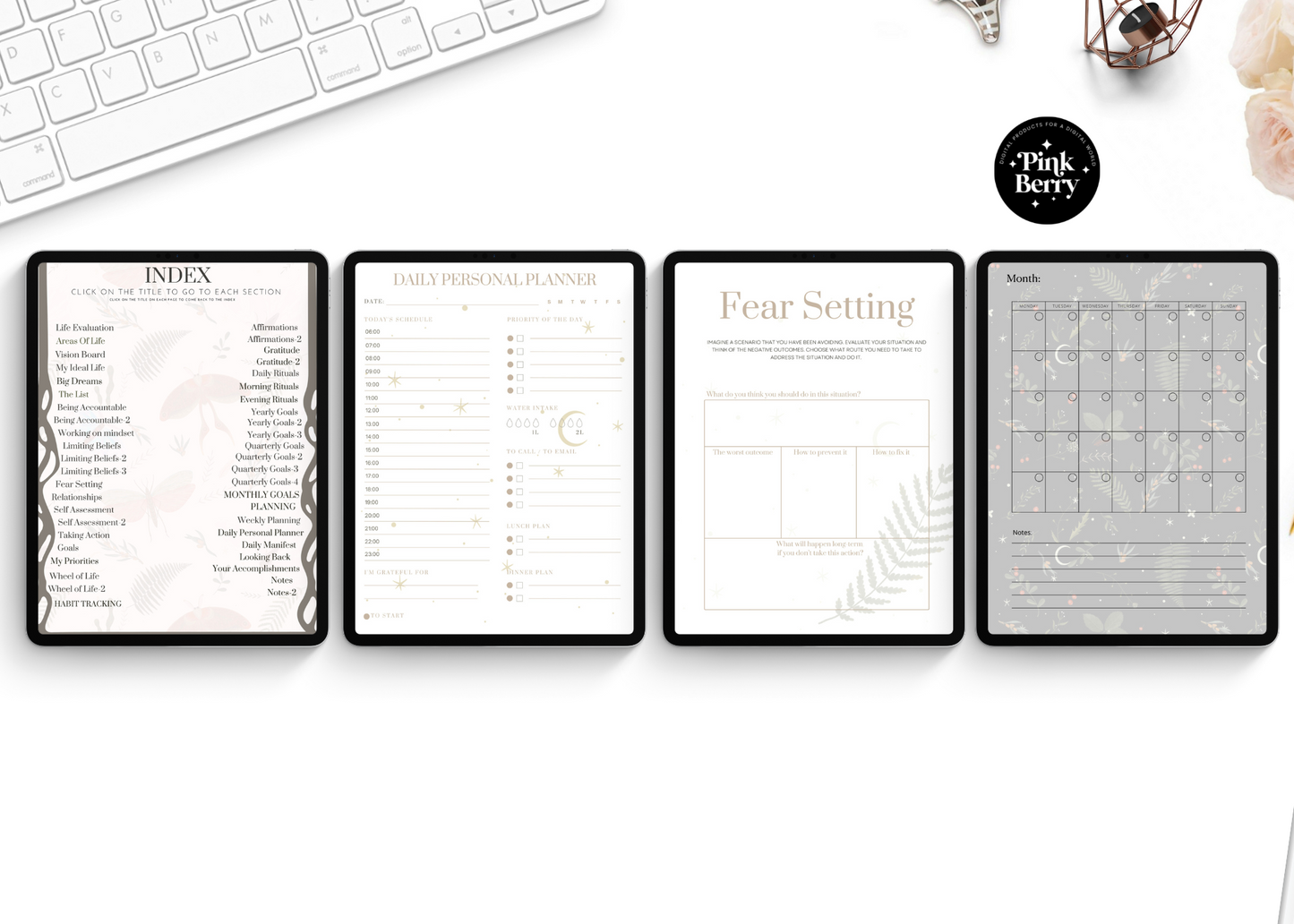 Digital Planners For Goodnotes-Digital Workbook Package- Goodnotes Digital Workbooks For Self Development And Self Therapy-Trauma Healing, Manifestation, Shadow Work, And Self Worth Digital Workbooks