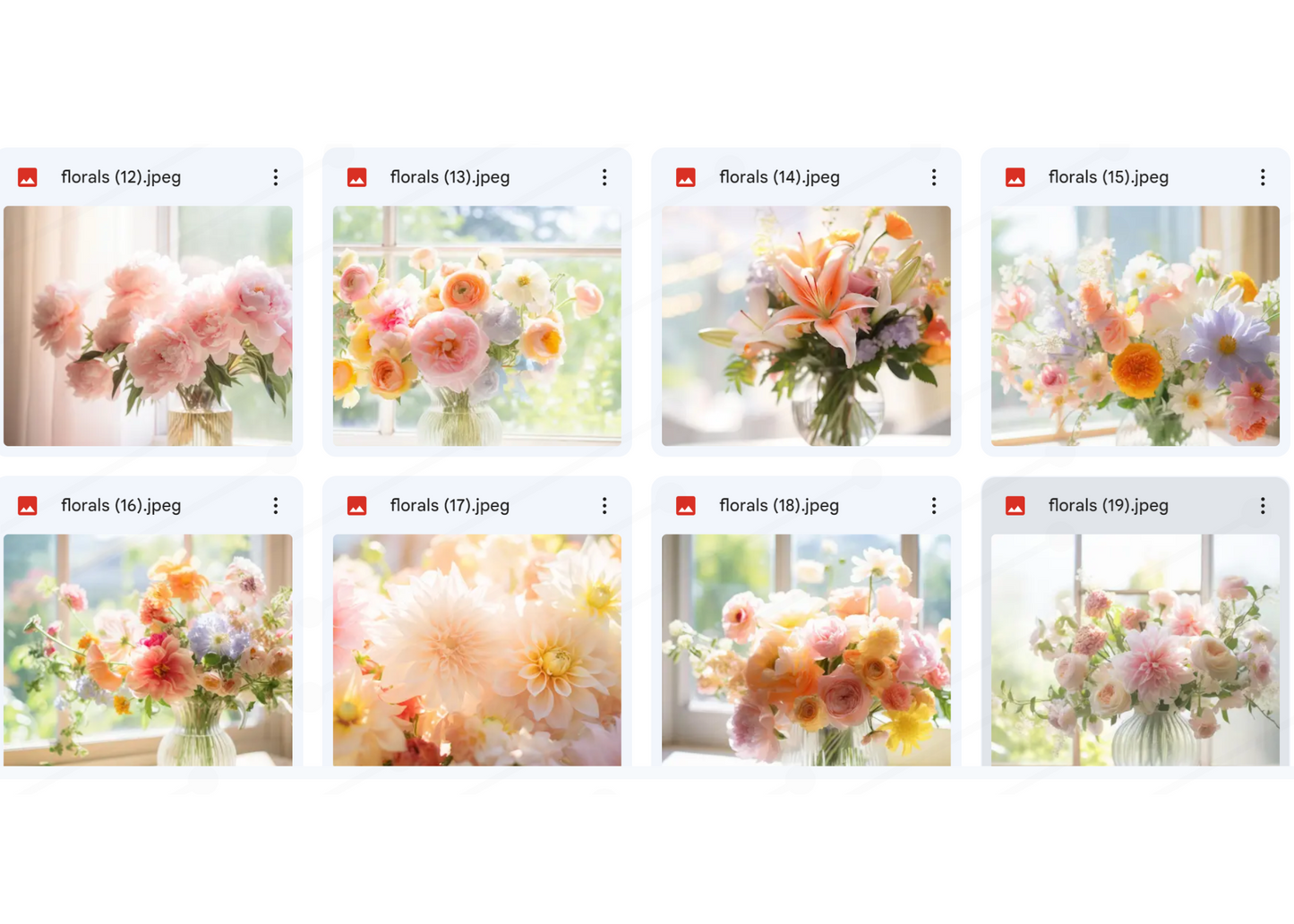 Floral Stock Photo Bundle - 22 Pastel Florals Photos- Specialty Stock Photos PLR (For Your Use Only )
