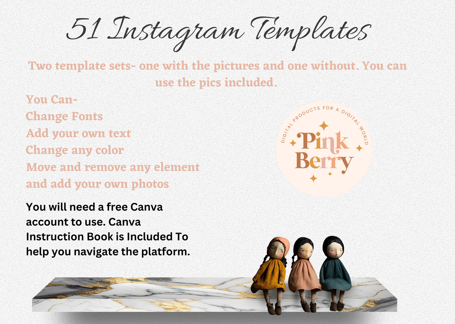 Instagram Post Templates Canva -50 Posts for Instagram - Coffee House Instagram Templates - Coffee Shop Aesthetic