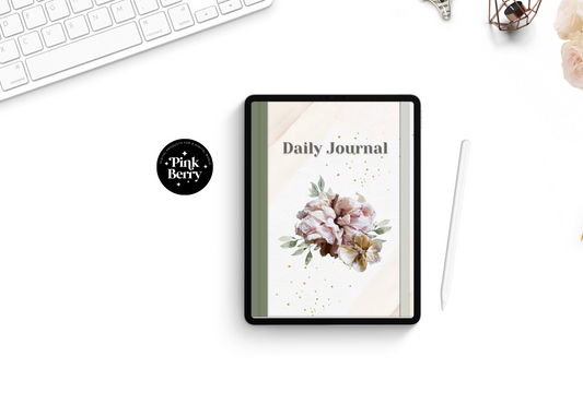 Digital Daily Journal | GoodNotes Journal | iPad Journals | Digital Diary