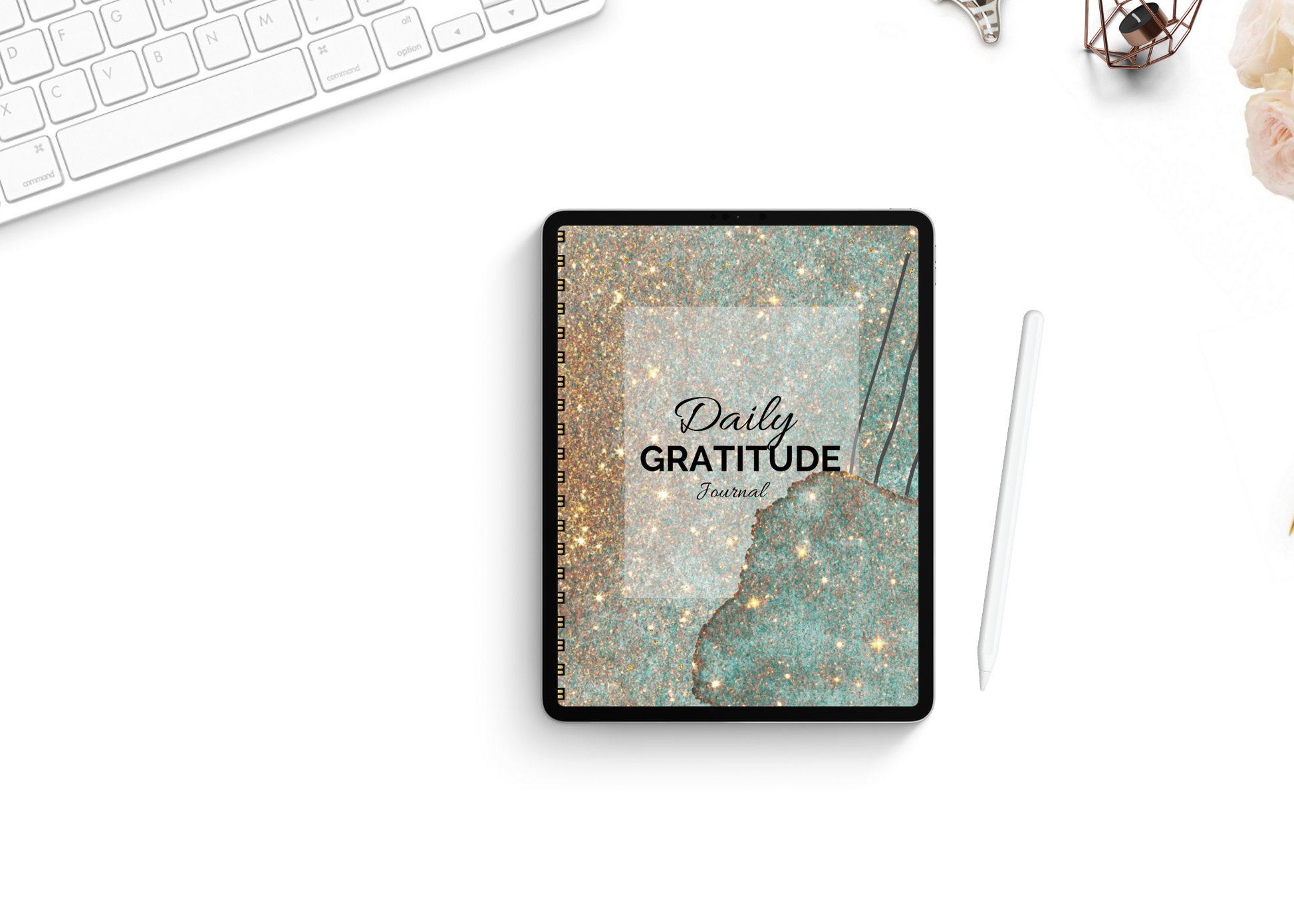 PLR Digital Gratitude Journal | Simple and Easy Digital Journal With 365 Pages For Commercial Use