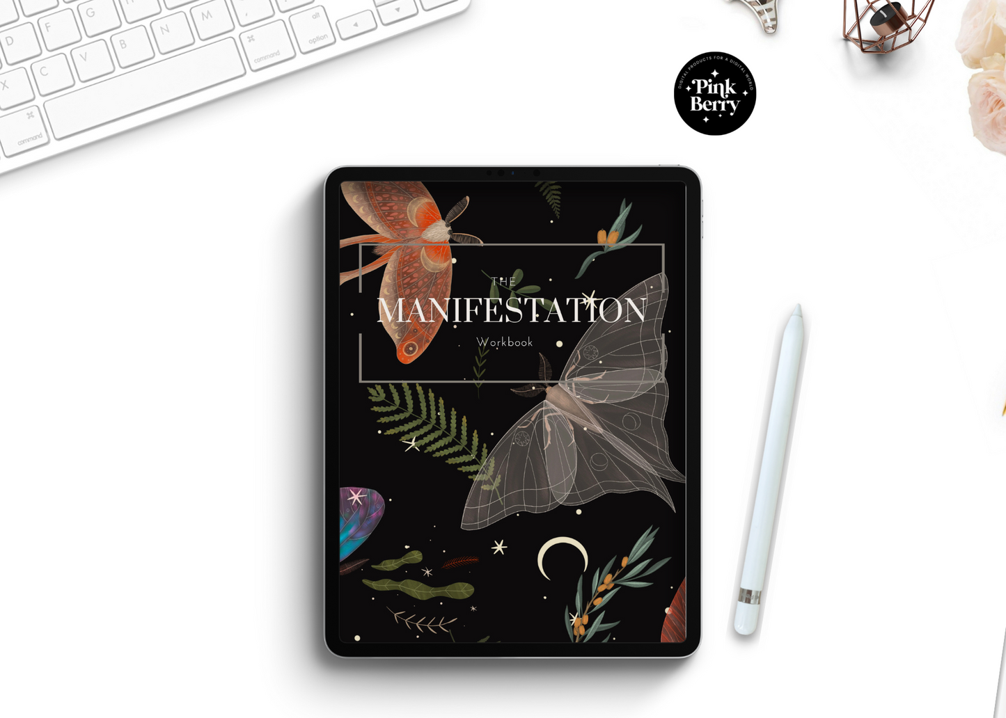 Digital Manifest Journal Workbook | Manifest Planner- Law Of Attraction- Dream Life Journal | Goodnotes And Notability Book