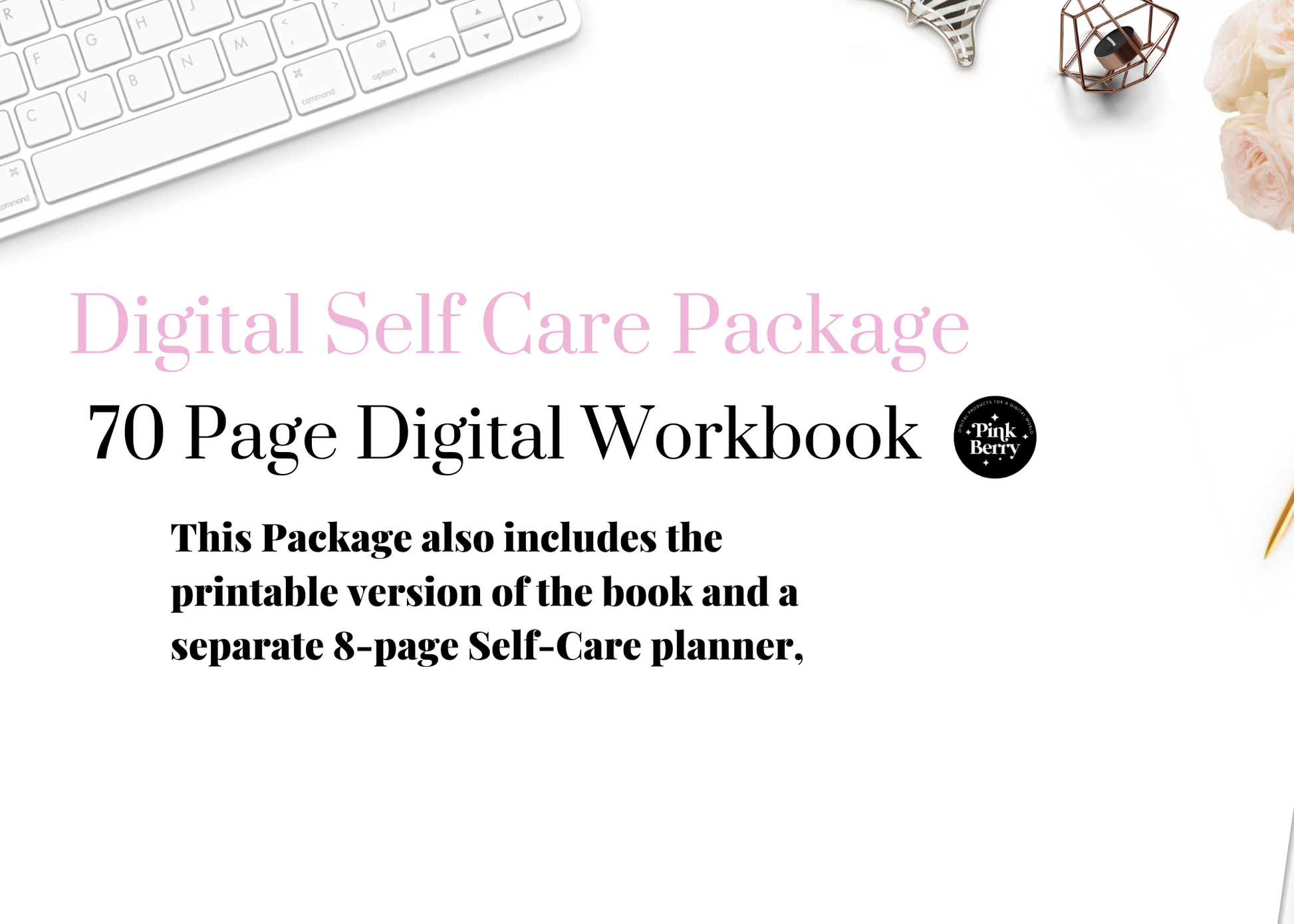 Self Love Digital Bundle- Goodnotes Digital Workbook, Self Love Printable Trackers