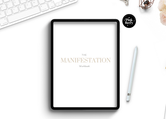 plr Commercial Use Digital Manifest Journal Workbook | Manifest Planner- Law Of Attraction- Dream Life Journal | Goodnotes And Notability Books