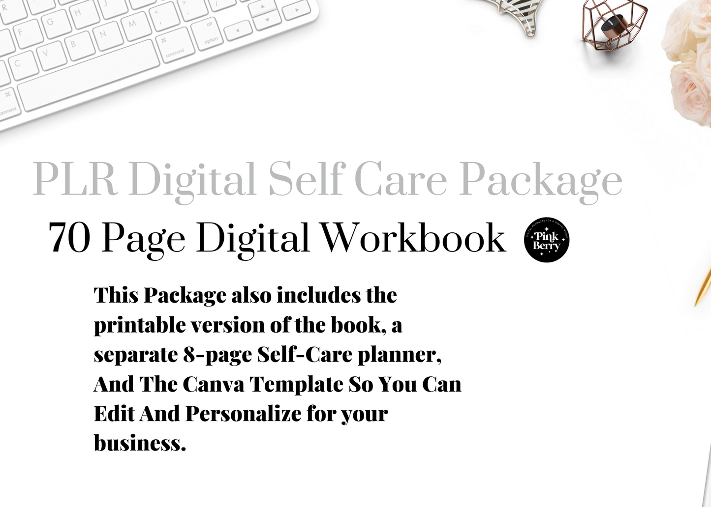 PLR Self Love Digital Bundle For Coaches And Creators- Goodnotes Digital Book, Printable, And Canva Template