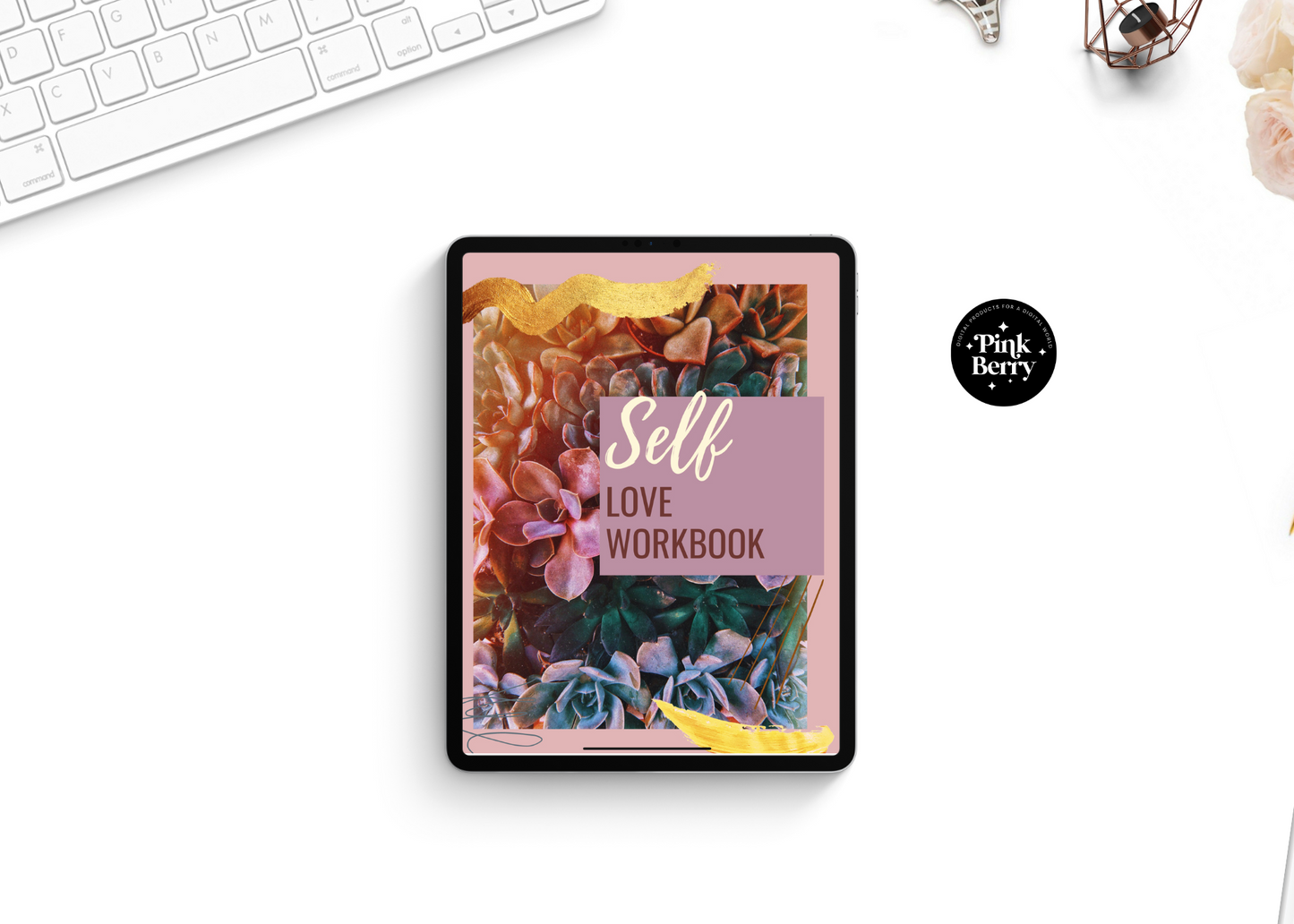 PLR Self Love Digital Bundle For Coaches And Publishers- Goodnotes Digital Book, Self Love Printable Trackers, And Canva